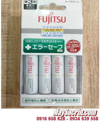 Fujitsu FCT345FXCST (FX) _Bộ sạc FCT345FXCST (FX) kèm 4 pin sạc Fujitsu HR-3UTC (AA1900mAh)